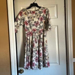 Floral midi dress